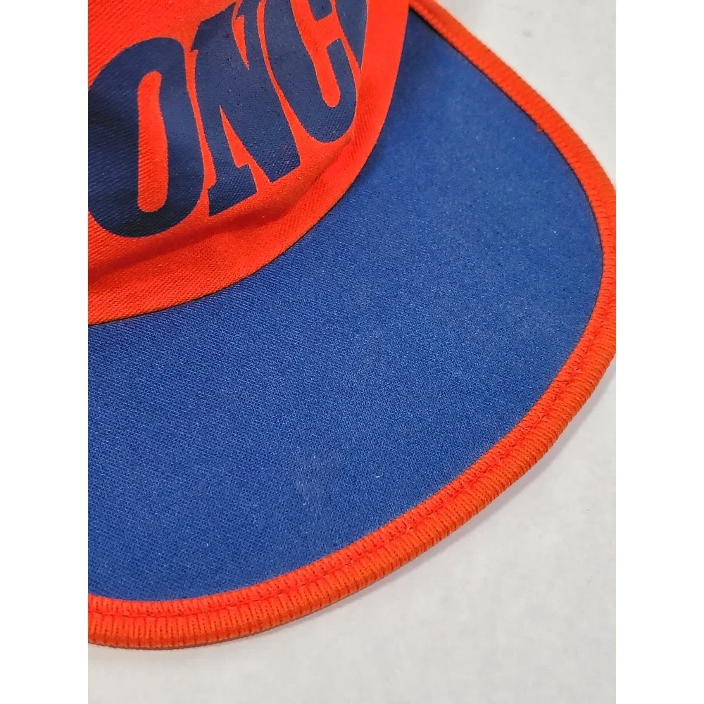 Denver Broncos VTG Orange Blue NFL painters Hat One Size Fits All Twings Ent Inc